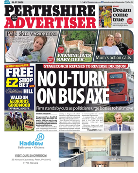 Cover of Perthshire Advertiser