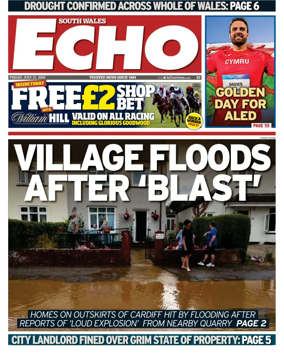 Cover of South Wales Echo