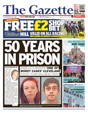 Cover of Teesside Evening Gazette