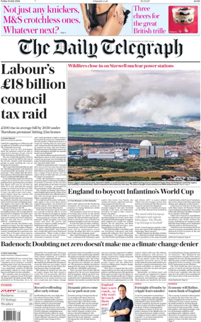 Cover of The Daily Telegraph