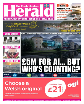 Cover of The Pembrokeshire Herald