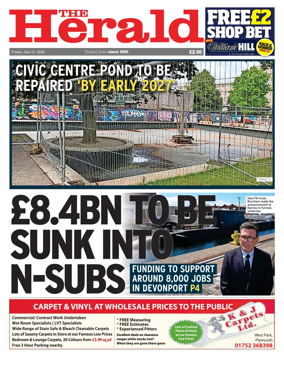 Cover of The Plymouth Herald