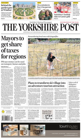 Cover of Yorkshire Post