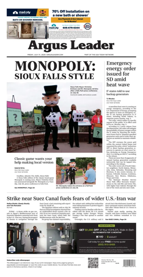 Cover of Argus Leader