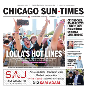 Cover of Chicago Sun-Times