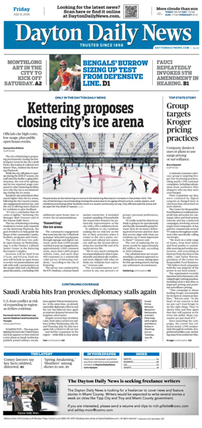 Cover of Dayton Daily News