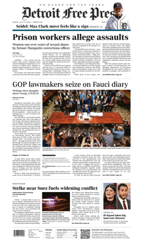 Cover of Detroit Free Press