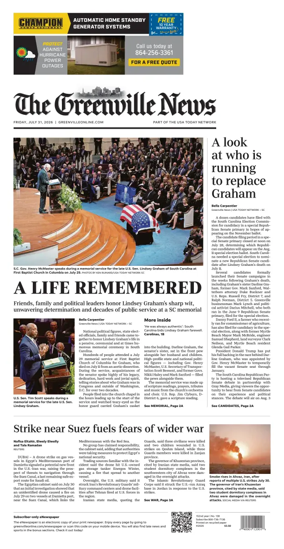 Cover of The Greenville News