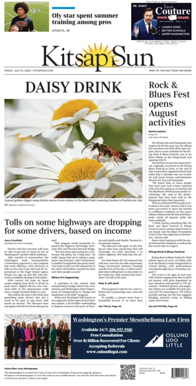 Cover of Kitsap Sun