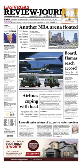 Cover of Las Vegas Review-Journal