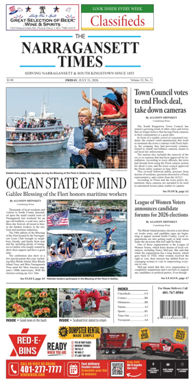 Cover of Narragansett Times