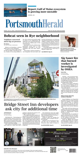 Cover of Portsmouth Herald