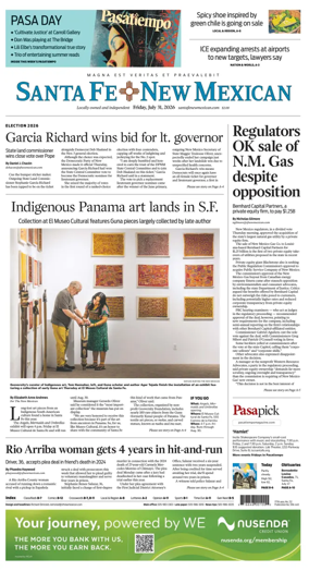 Cover of Santa Fe New Mexican