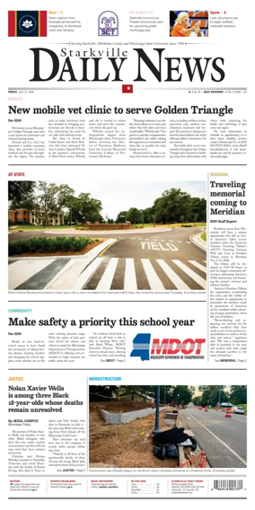 Cover of Starkville Daily News