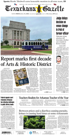 Cover of Texarkana Gazette