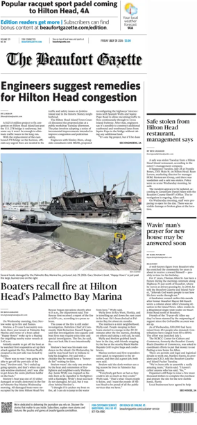 Cover of The Beaufort Gazette