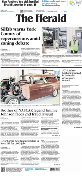 Cover of The Herald (Rock Hill)