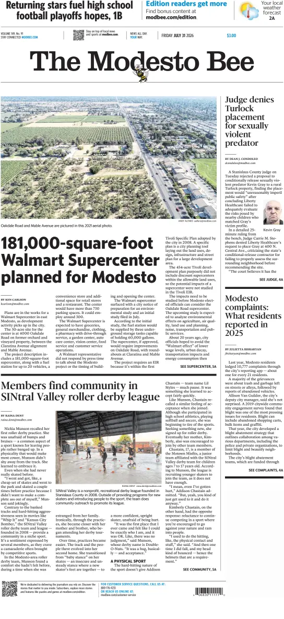 Cover of The Modesto Bee