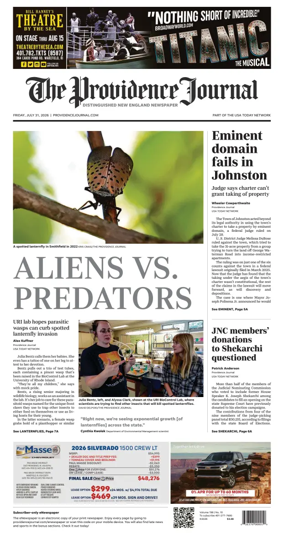 Cover of The Providence Journal