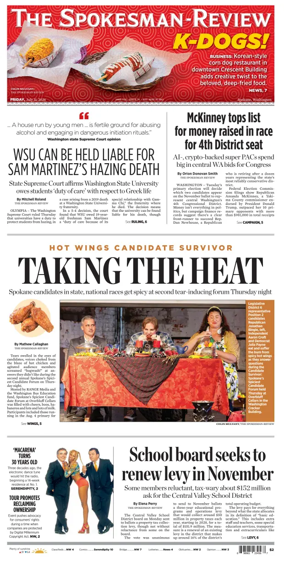 Cover of The Spokesman-Review (Spokane)