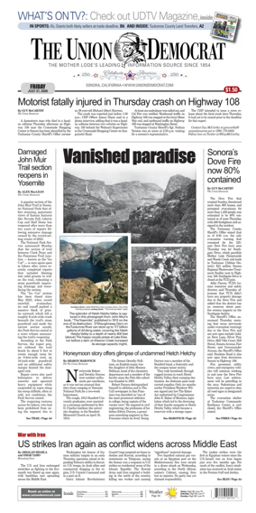 Cover of The Union Democrat