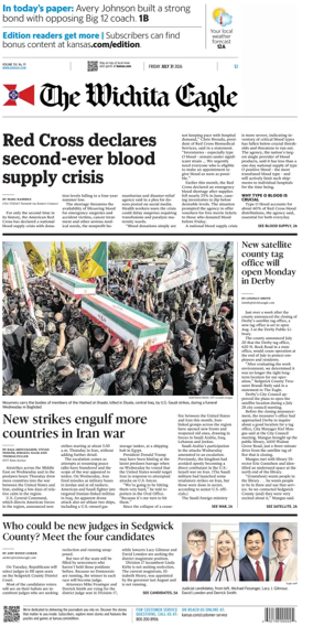 Cover of The Wichita Eagle