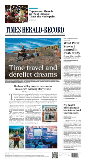 Cover of Times Herald-Record