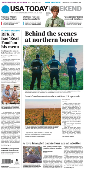 Cover of USA TODAY US Edition