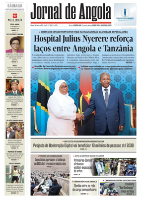 Cover of Jornal de Angola