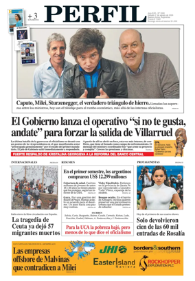 Cover of Perfil (Sabado)