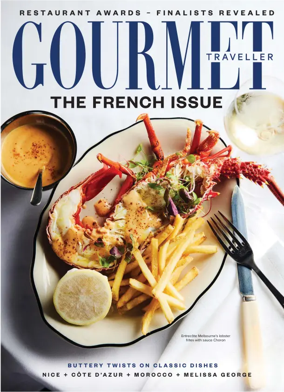 Cover of Gourmet Traveller (Australia)