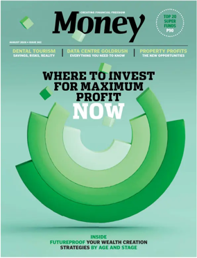 Cover of Money Magazine Australia