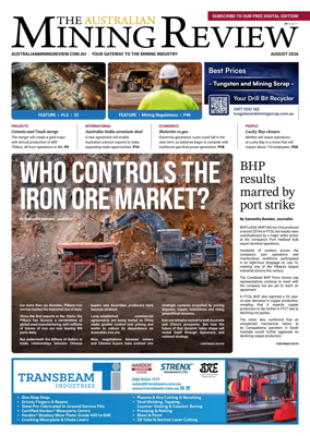 Cover of The Australian Mining Review
