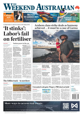 Cover of The Australian