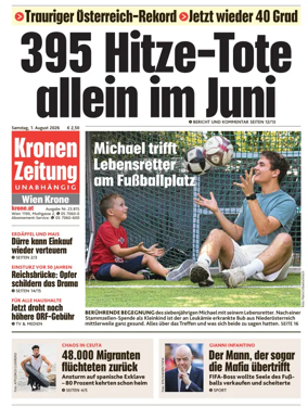 Cover of Kronen Zeitung