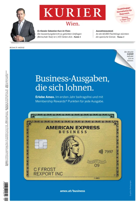 Cover of Kurier (Samstag)