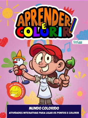 Cover of Aprender e Colorir