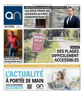 Cover of Acadie Nouvelle
