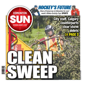 Cover of Edmonton Sun