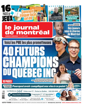 Cover of Le Journal de Montreal