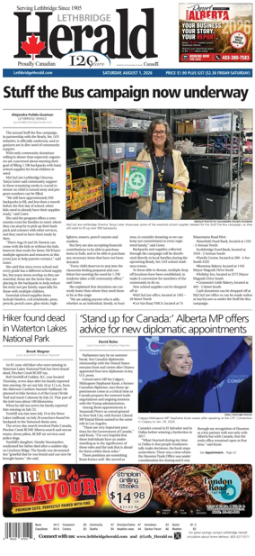 Cover of Lethbridge Herald