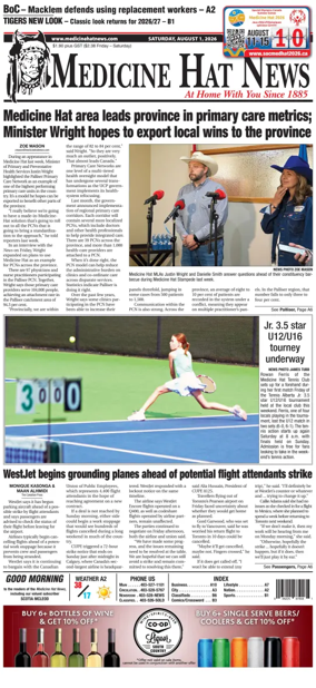 Cover of Medicine Hat News