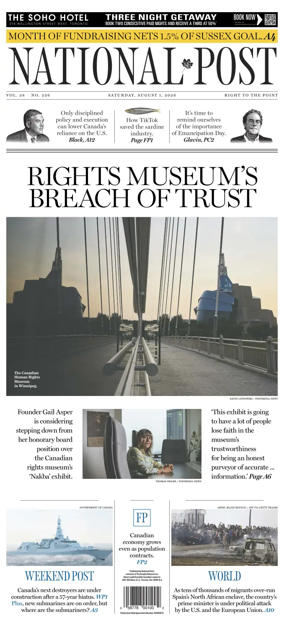 Cover of National Post - (Latest Edition)