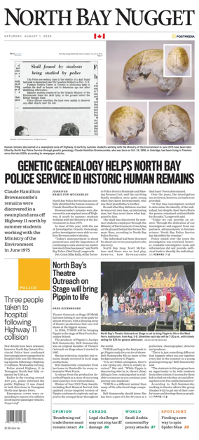 Cover of North Bay Nugget