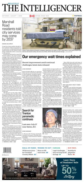 Cover of The Intelligencer (Belleville)