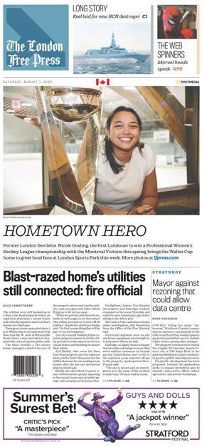 Cover of The London Free Press