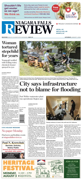Cover of The Niagara Falls Review