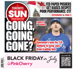 Cover of Toronto Sun