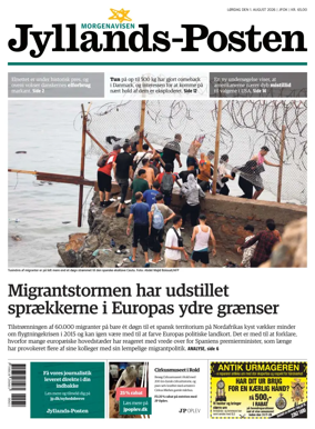 Cover of Jyllands-Posten