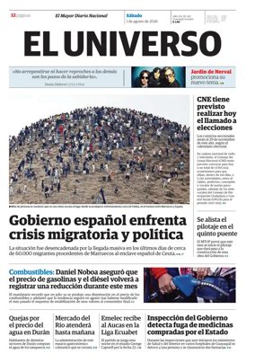 Cover of El Universo